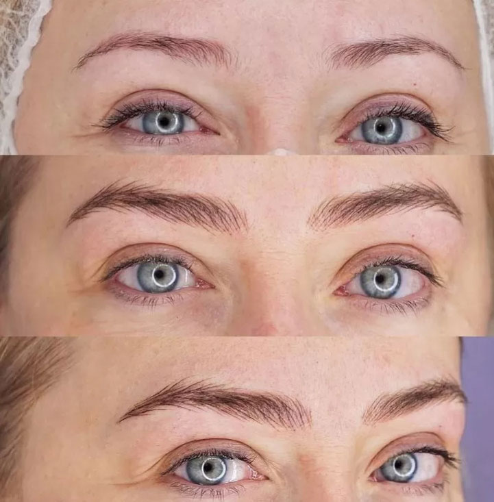 permanent makeup realistic eyebrows