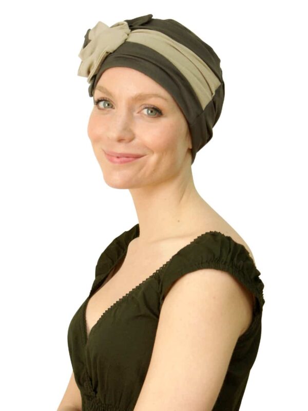 cancer-turbans-uk-olive-gre
