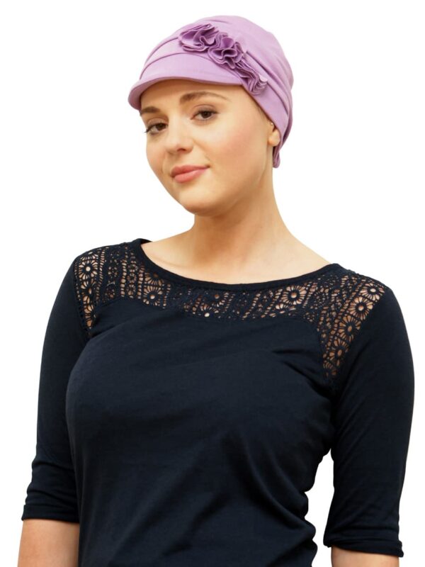 pink-chemo-cap-for-hair-los