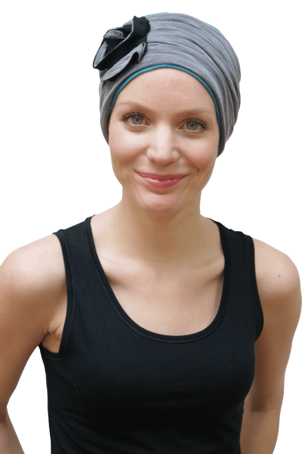 Wide Rose Headband For Patchy Hair Loss | Suburban Turban