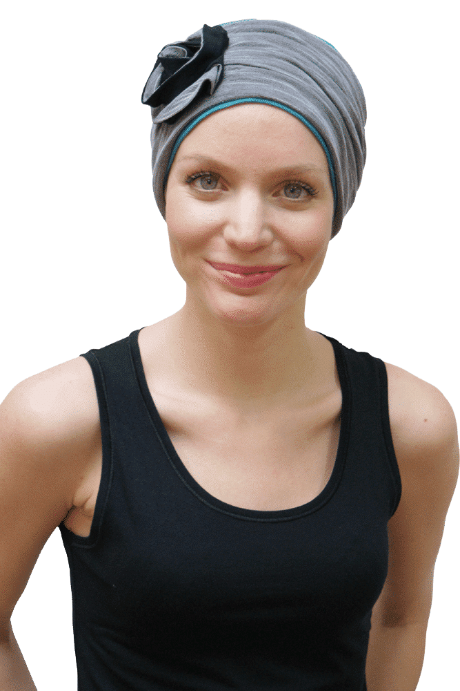 Wide Rose Headband For Patchy Hair Loss | Suburban Turban