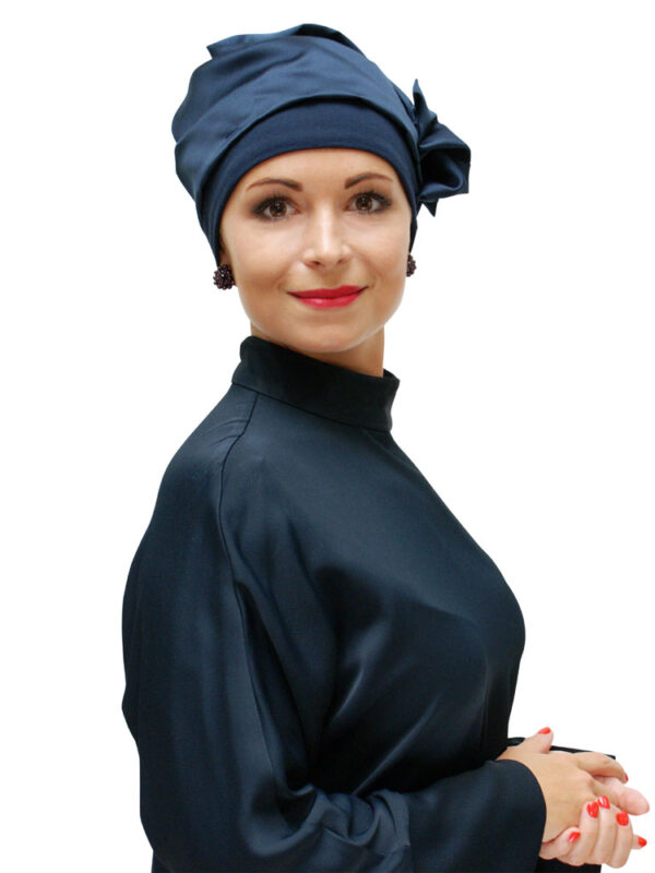 Chemo Hat – Ava Blue
