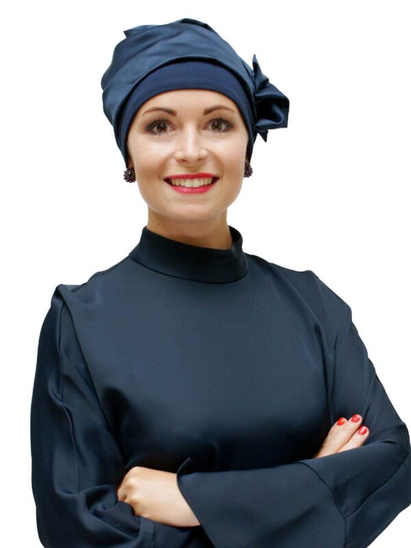 blue-chemo-turban-front