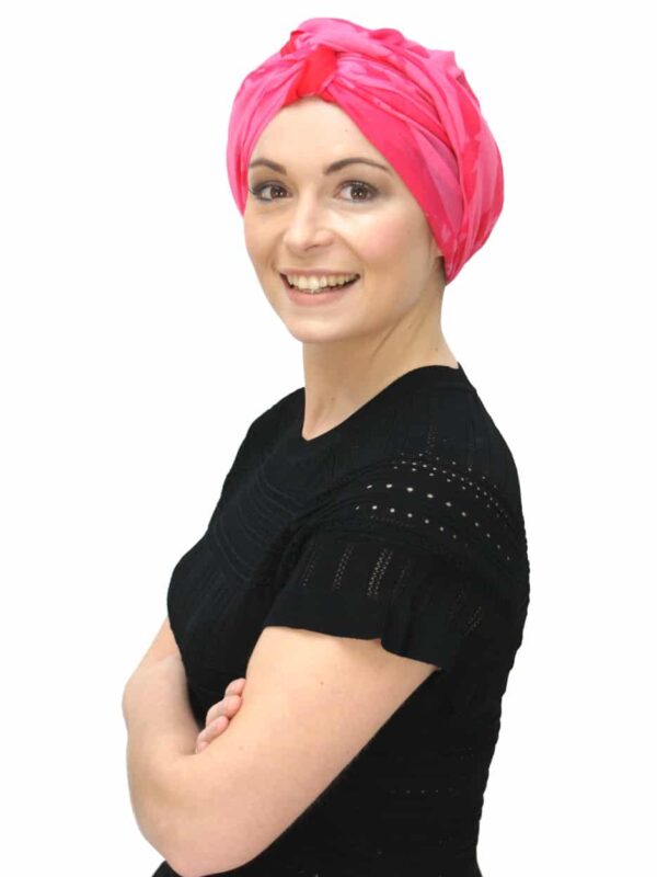 Cool Viscose – Hot Pink sublime hair loss scarf