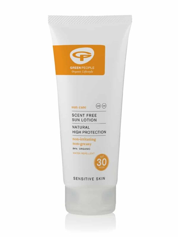 award winning sun lotion without fragrance or parabens