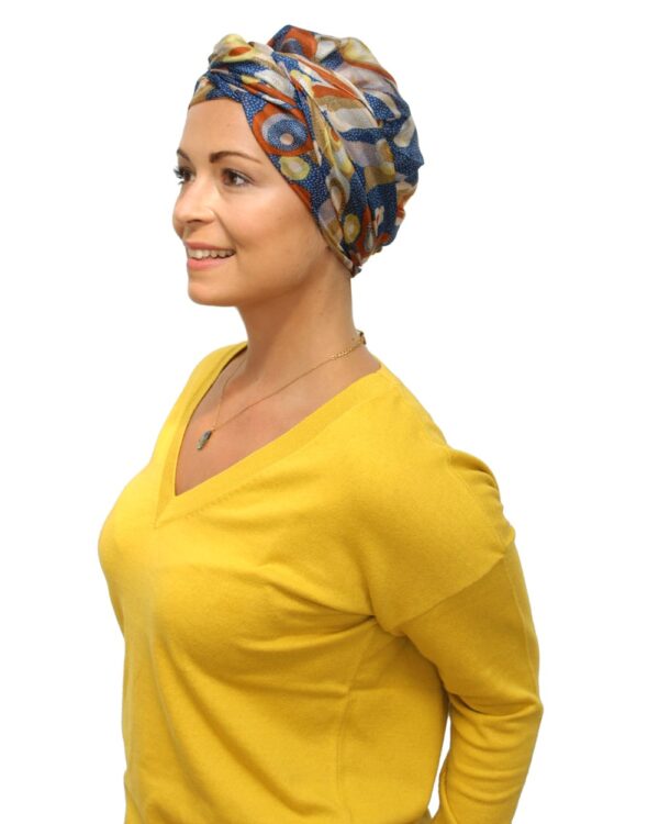 Long Silk Chemo Headscarves For Head Wraps Suburban Turban