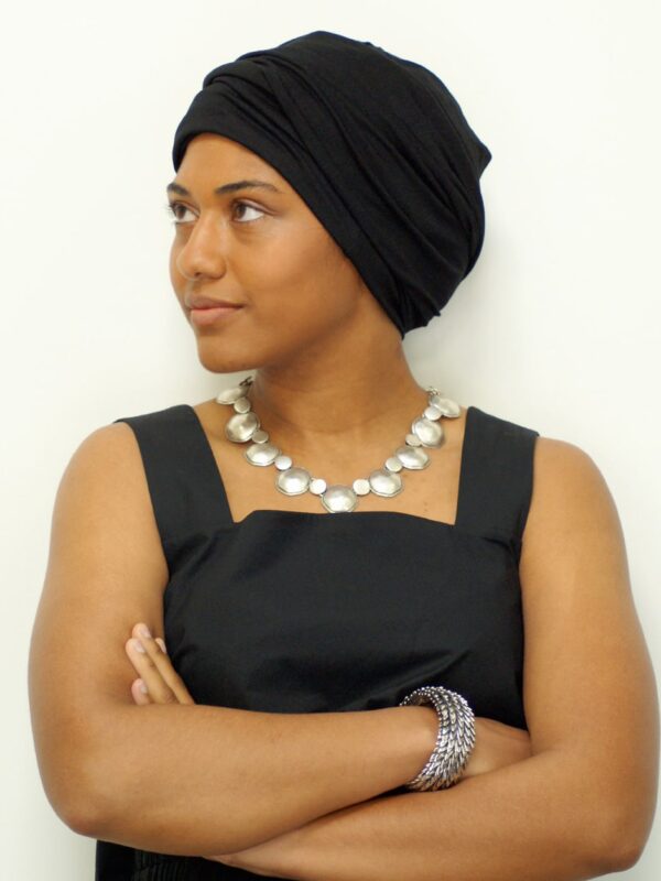 easy tie turban for women's hair loss