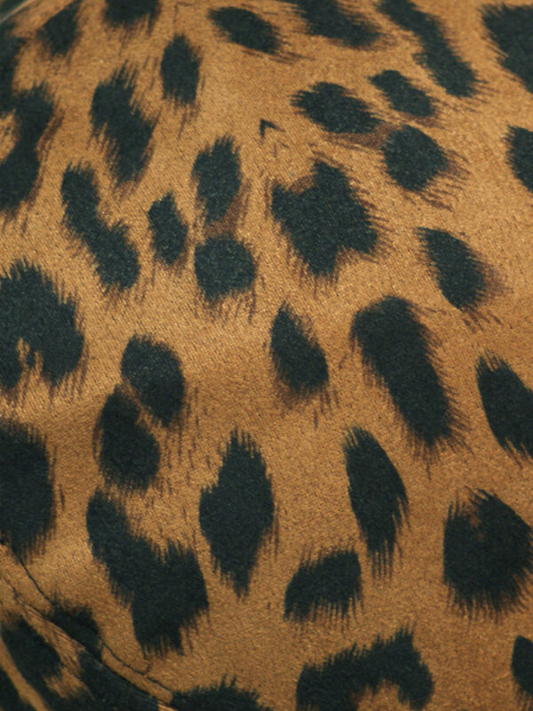 leopard print hat swatch