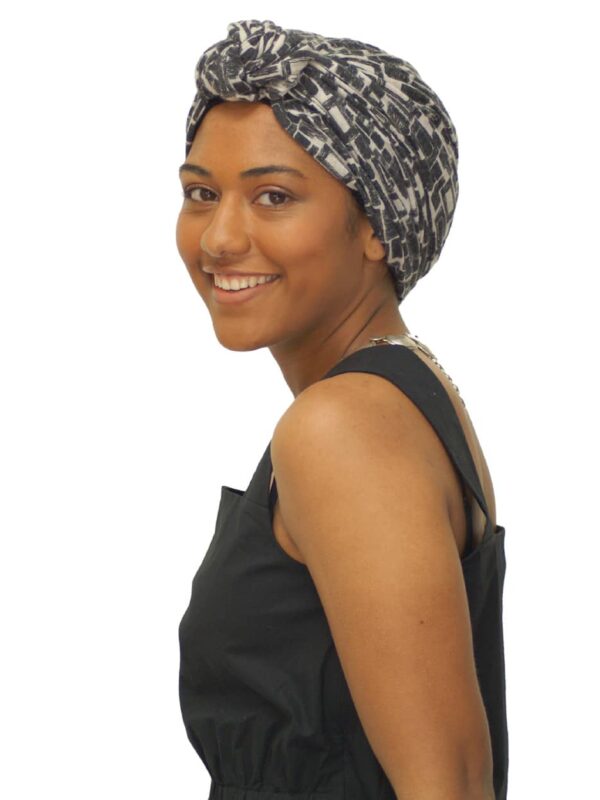 fashion knot turban for hair loss