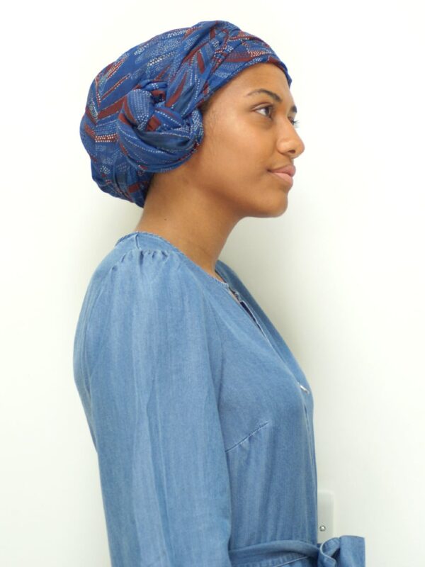 easy tie chemo head scarf for cancer