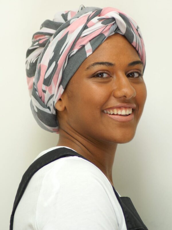 head scarf turban close up