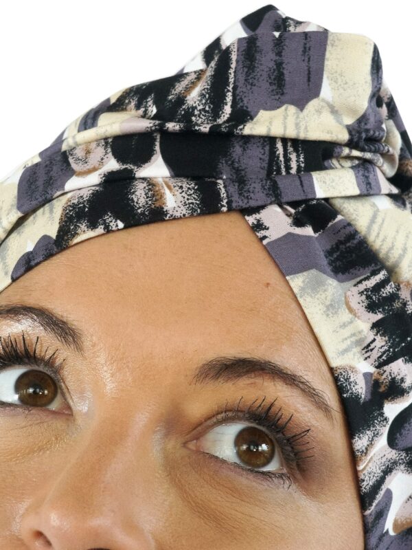 turban close-up of cotton fabric