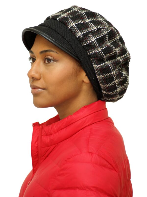 elasticated winter hat for hair loss