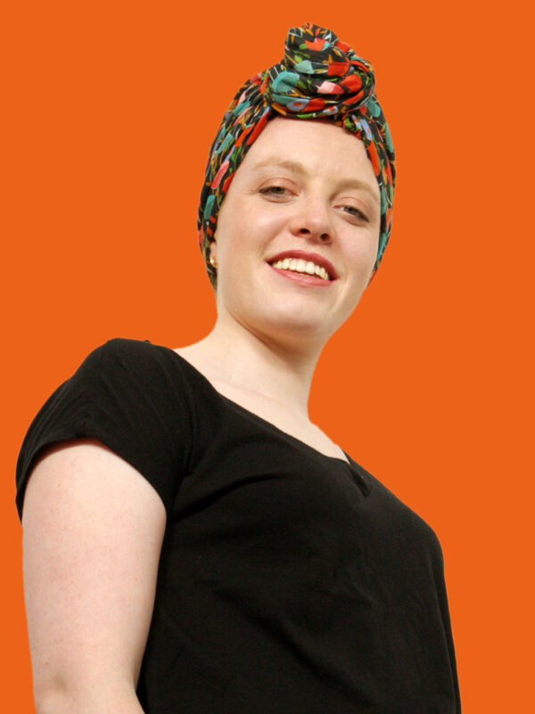 Cotton Scarves – Black Poppy