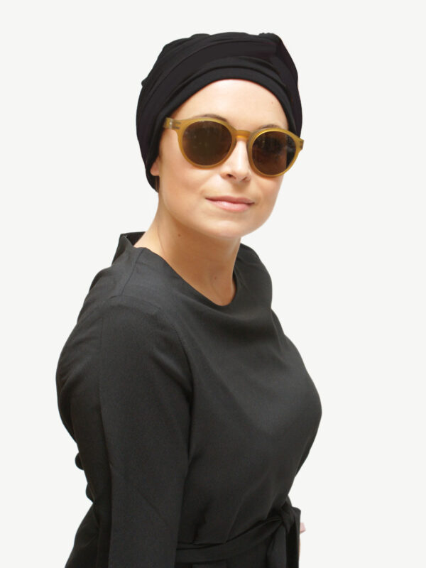Chemo Turban – Kimmy+Black Infinity band