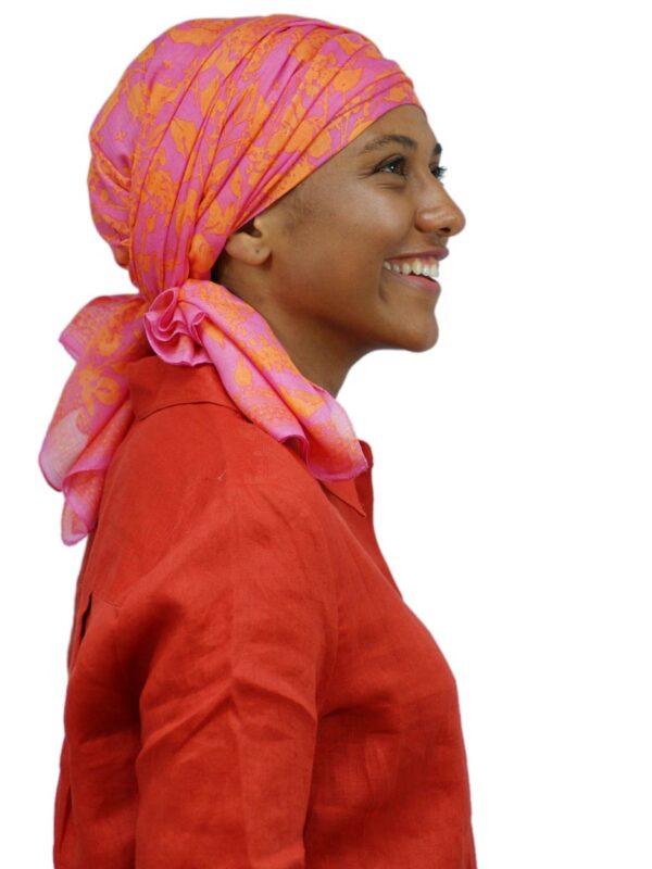 Summer Florals – pink and orange