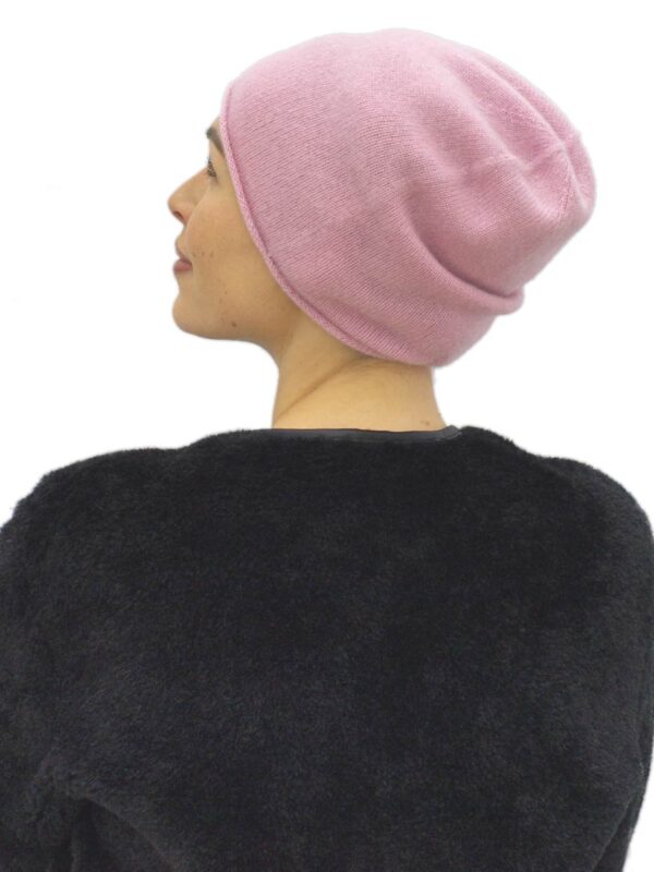 Cashmere Beanie – Pale Pink
