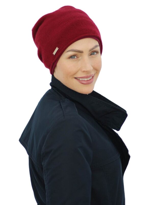 Cashmere Hat – Winter Red