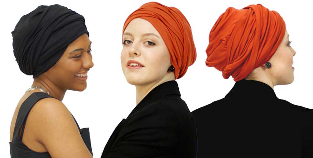 best turban hats for bald ladies - soft viscose jersey turbans for women