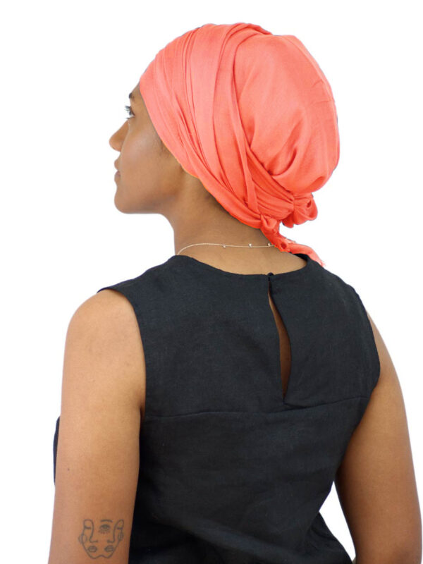 Coral scarf – soft modal