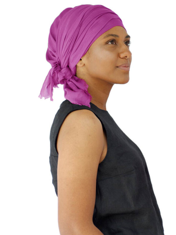 Magenta scarf – soft modal