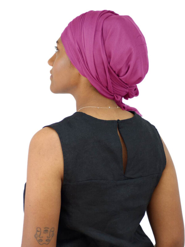 Magenta scarf – soft modal