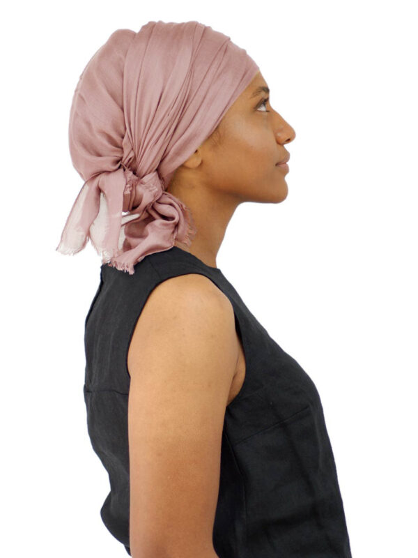 long ladies head scarves for cancer patients