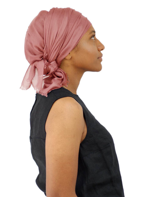 Dusky Rose scarf – soft modal