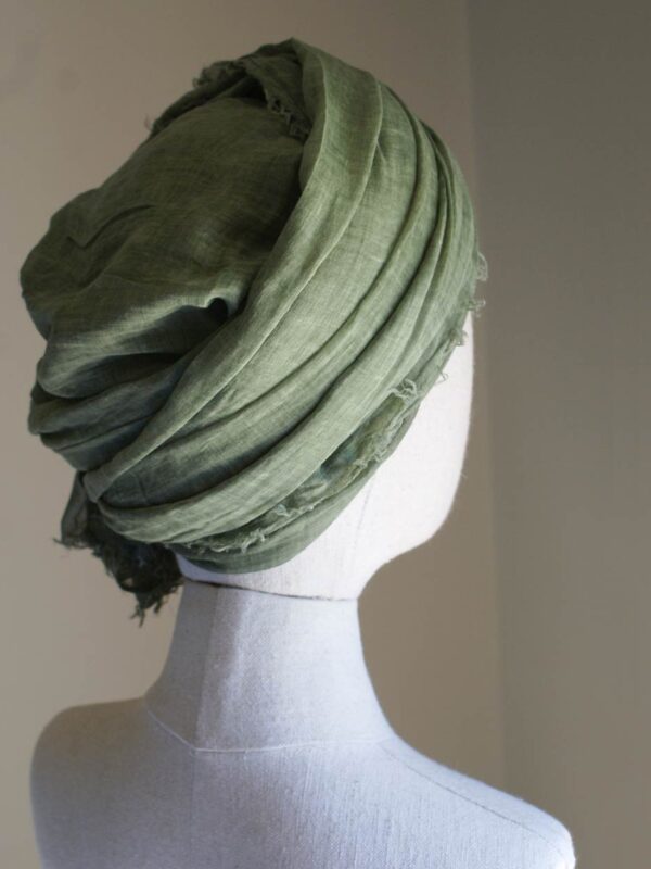 Turban Head Scarves – Khaki