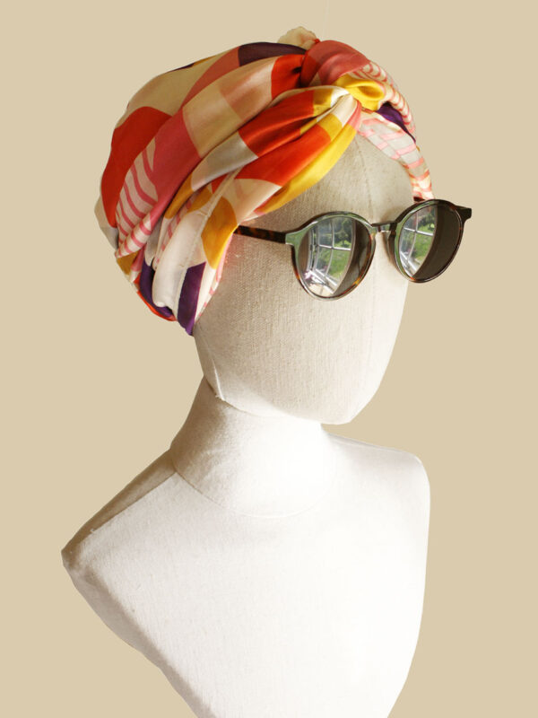 Summer — Silk Scarf for Hair Loss